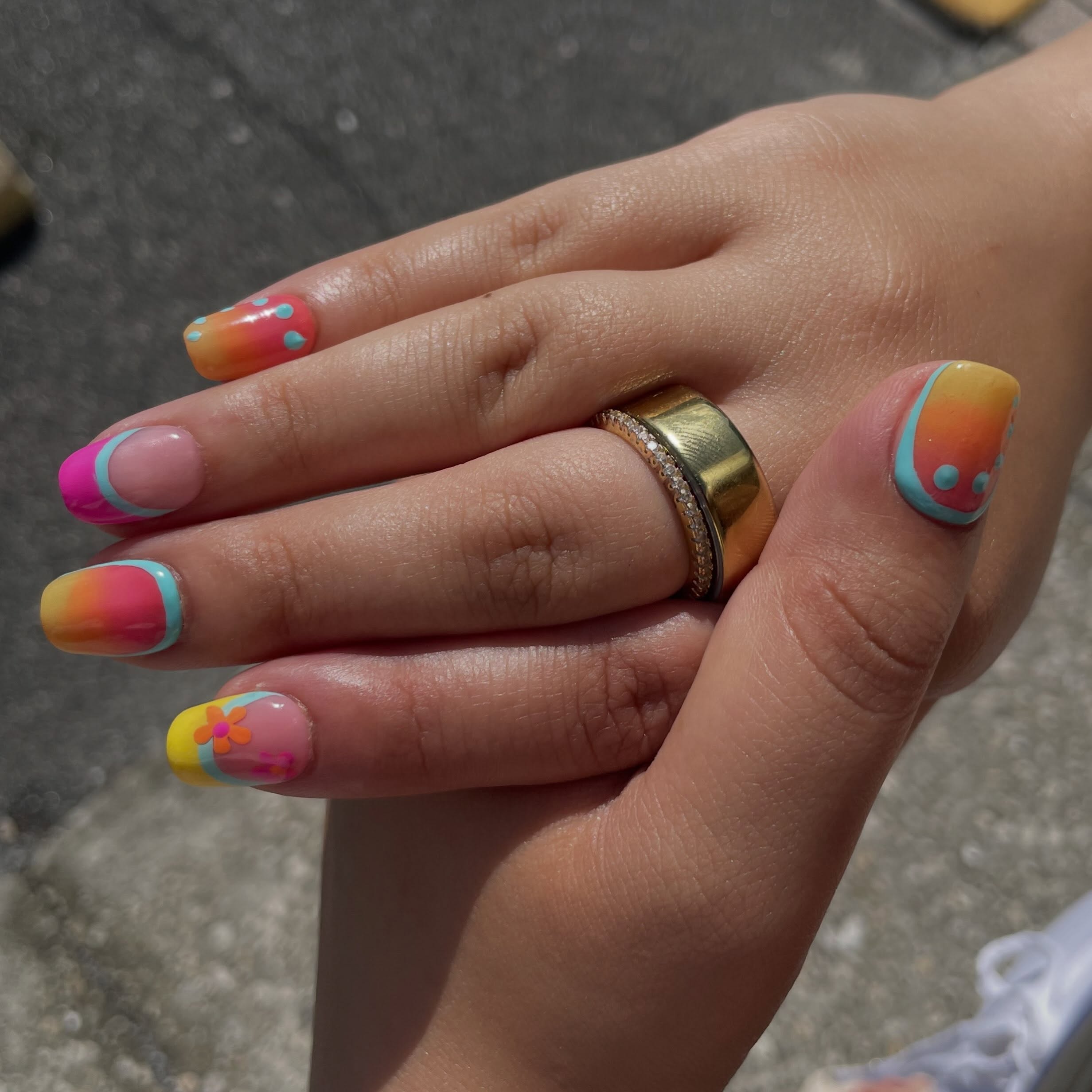 Neon Daydream, worn